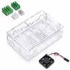 Transparent ABS Case for Raspberry Pi 4 Model (OEM) (BULK)